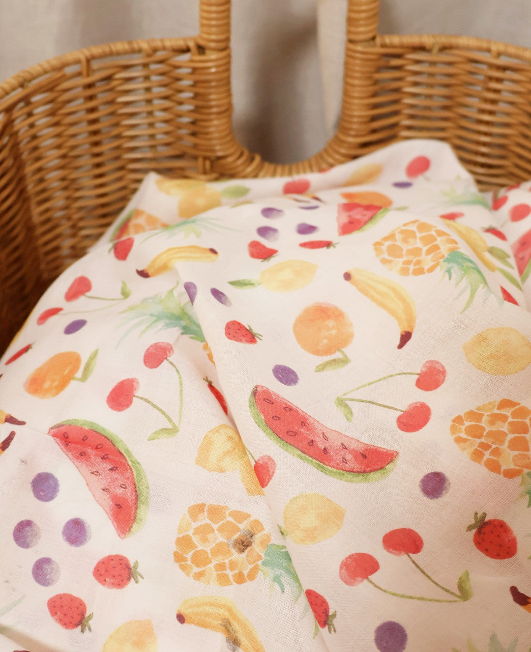 Fruity Muslin Blanket Cotton